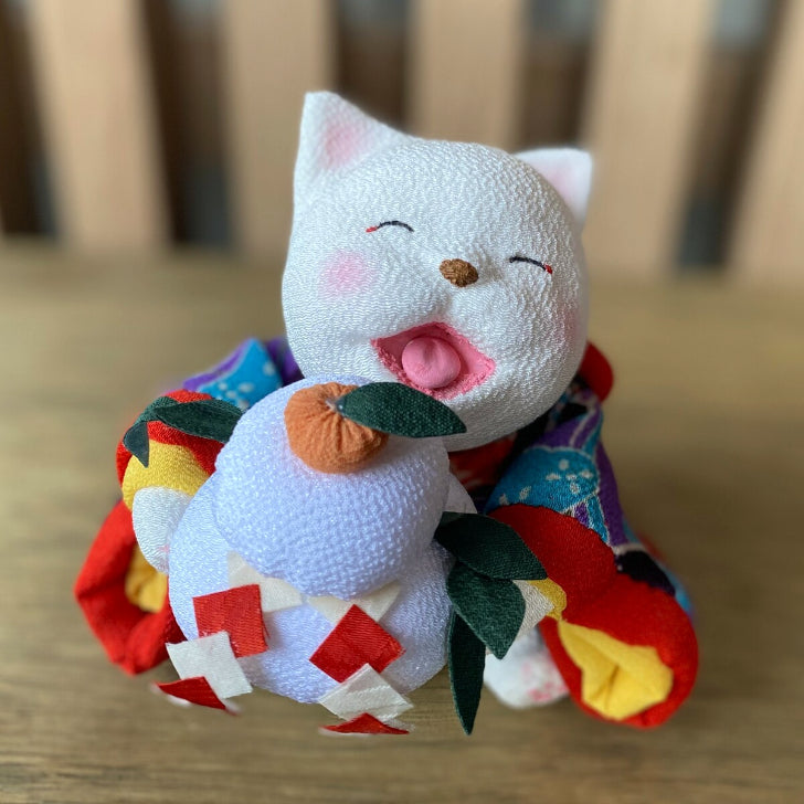 【創作賀正人形猫】人形作家一点物 正月飾り