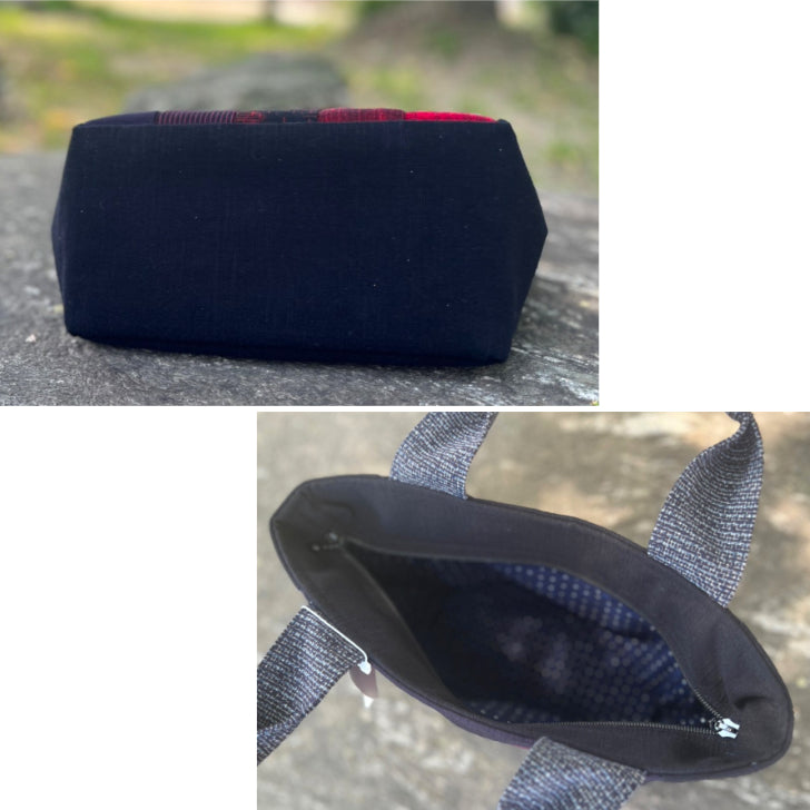 儀右ヱ門【久留米絣トートバッグ】ぎえもん久留米 ダンパッチトート(小)