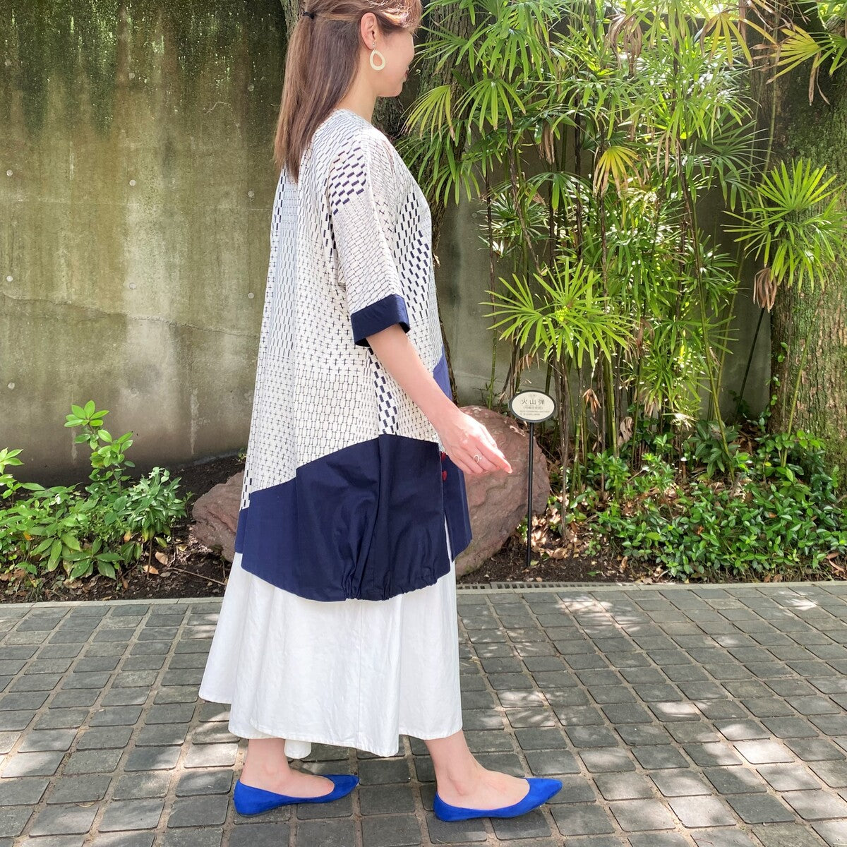 【安曇野チュニック】綿 コットン 涼しい