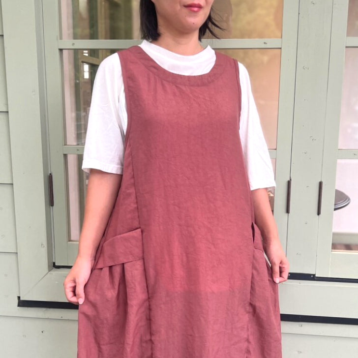 【撥水ナイロン割烹着】安心の日本製 福井県産生地 強撥水ナイロン