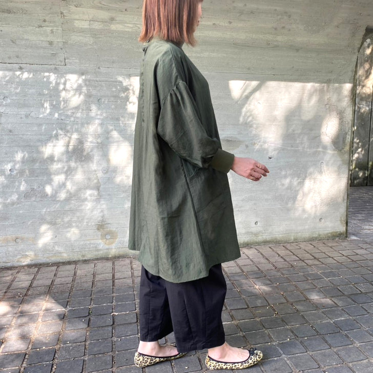 【撥水ナイロン割烹着】安心安全の日本製!福井県産生地 強撥水加工 水仕事