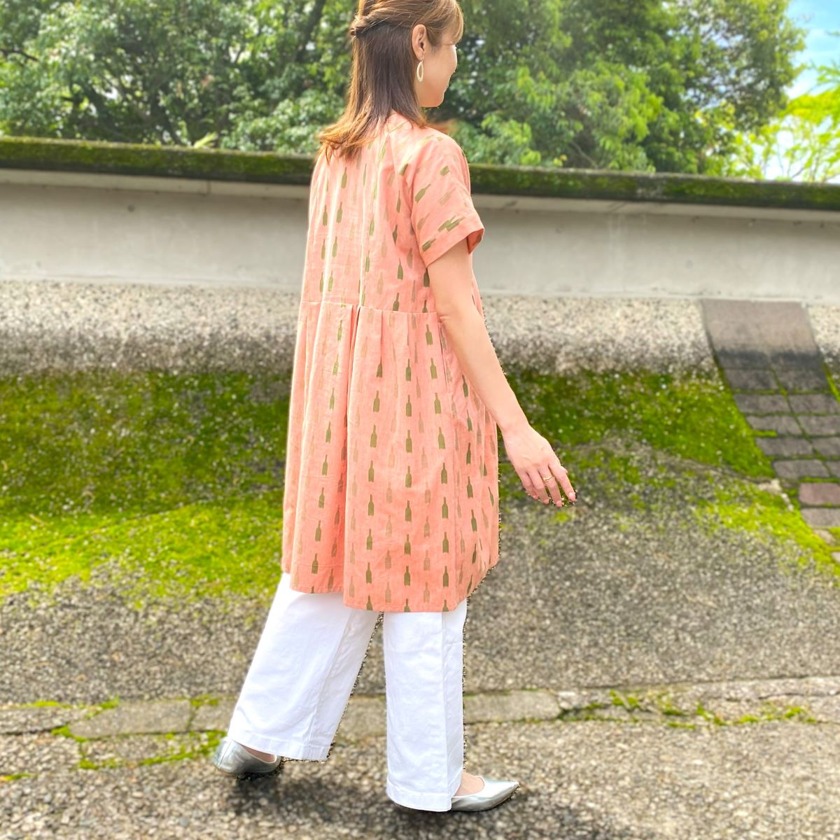 儀右ヱ門【久留米絣チュニック】Y2167