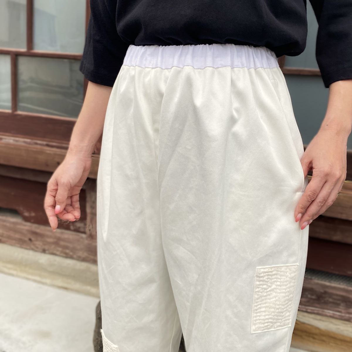 【日本製創作裏地付きパンツ】作家創作服