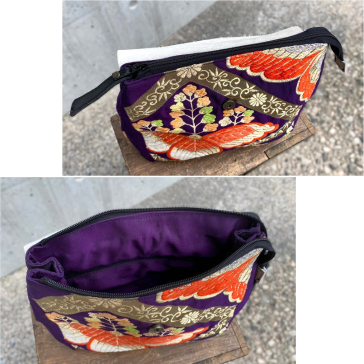 【帯リメイク2wayバッグ】着物 帯 和装 リュックサック