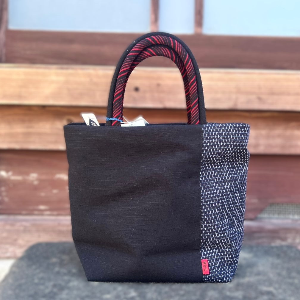 儀右ヱ門【久留米絣トートバッグ】祝来る しゅくきたるトート