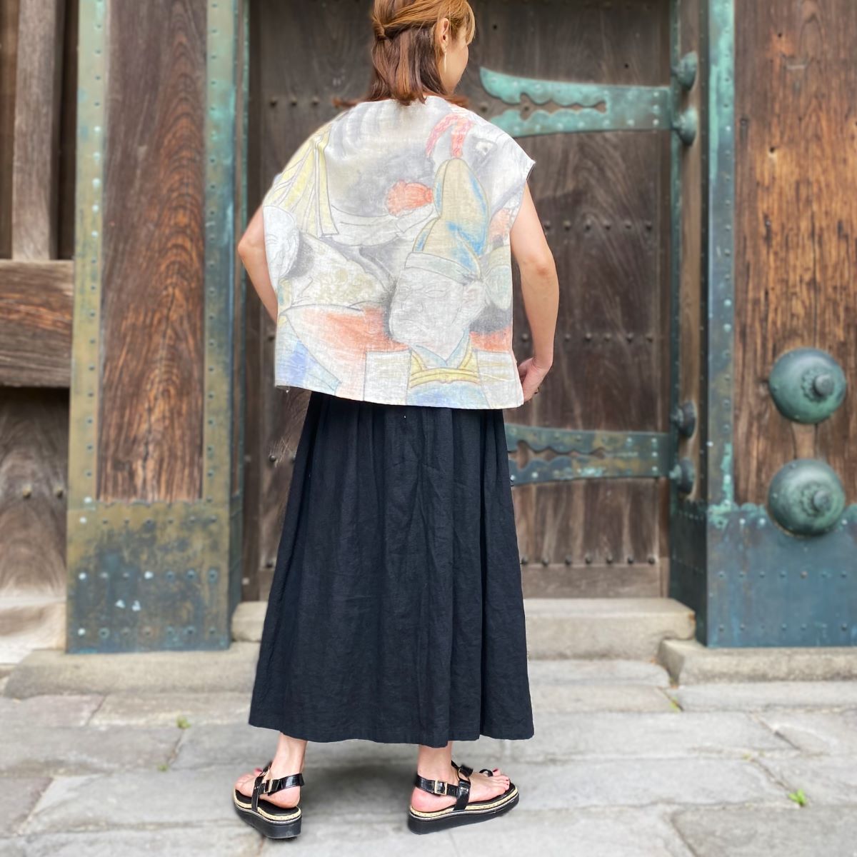 【古布リメイクブラウス】のぼり旗