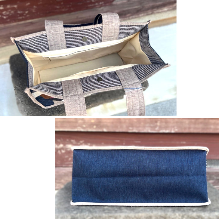 儀右ヱ門【久留米絣トートバッグ】ぎえもん ダンパッチトート