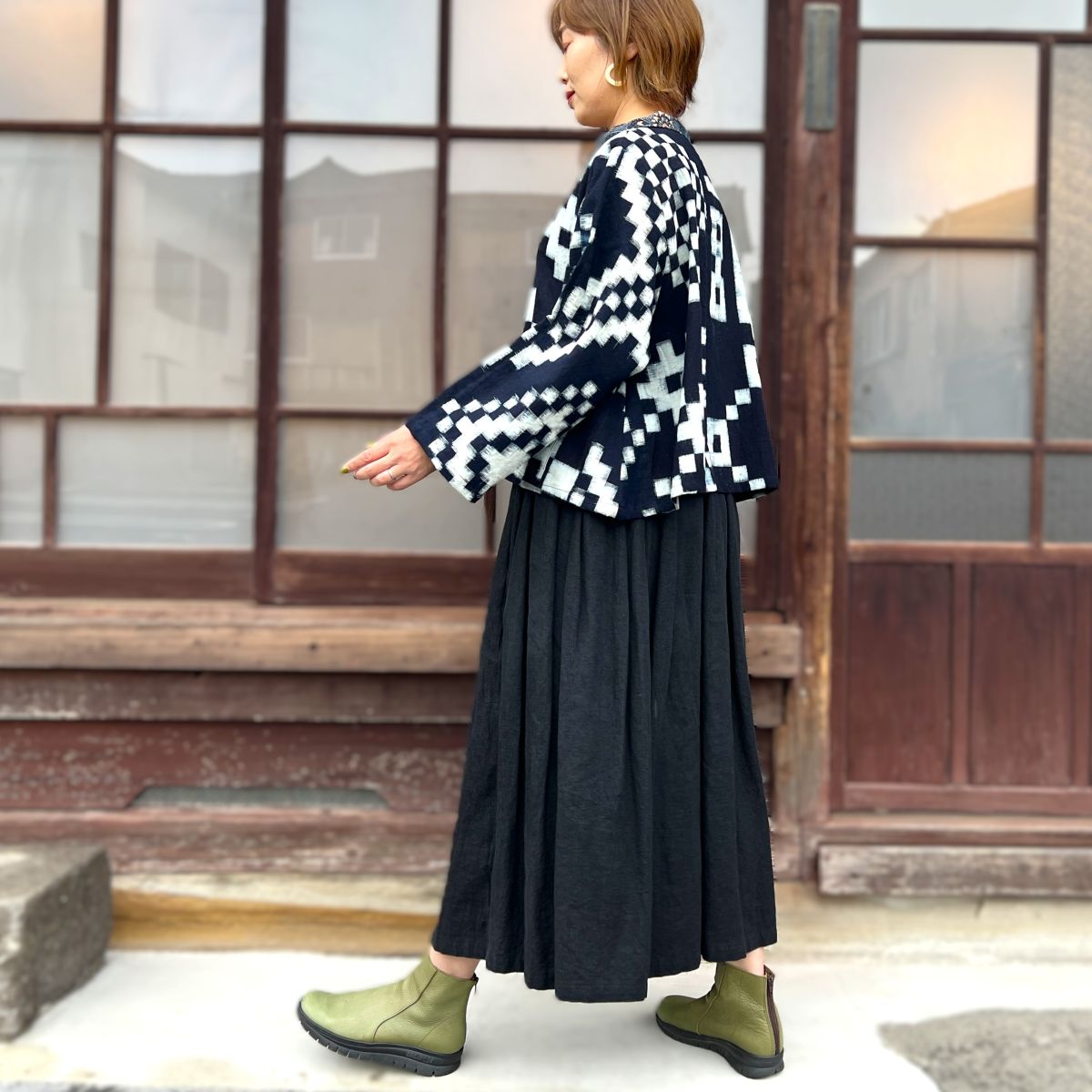 【古布アレンジジャケット】 10.22.7