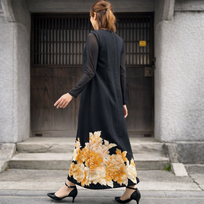 【黒留袖アレンジドレス】KD25