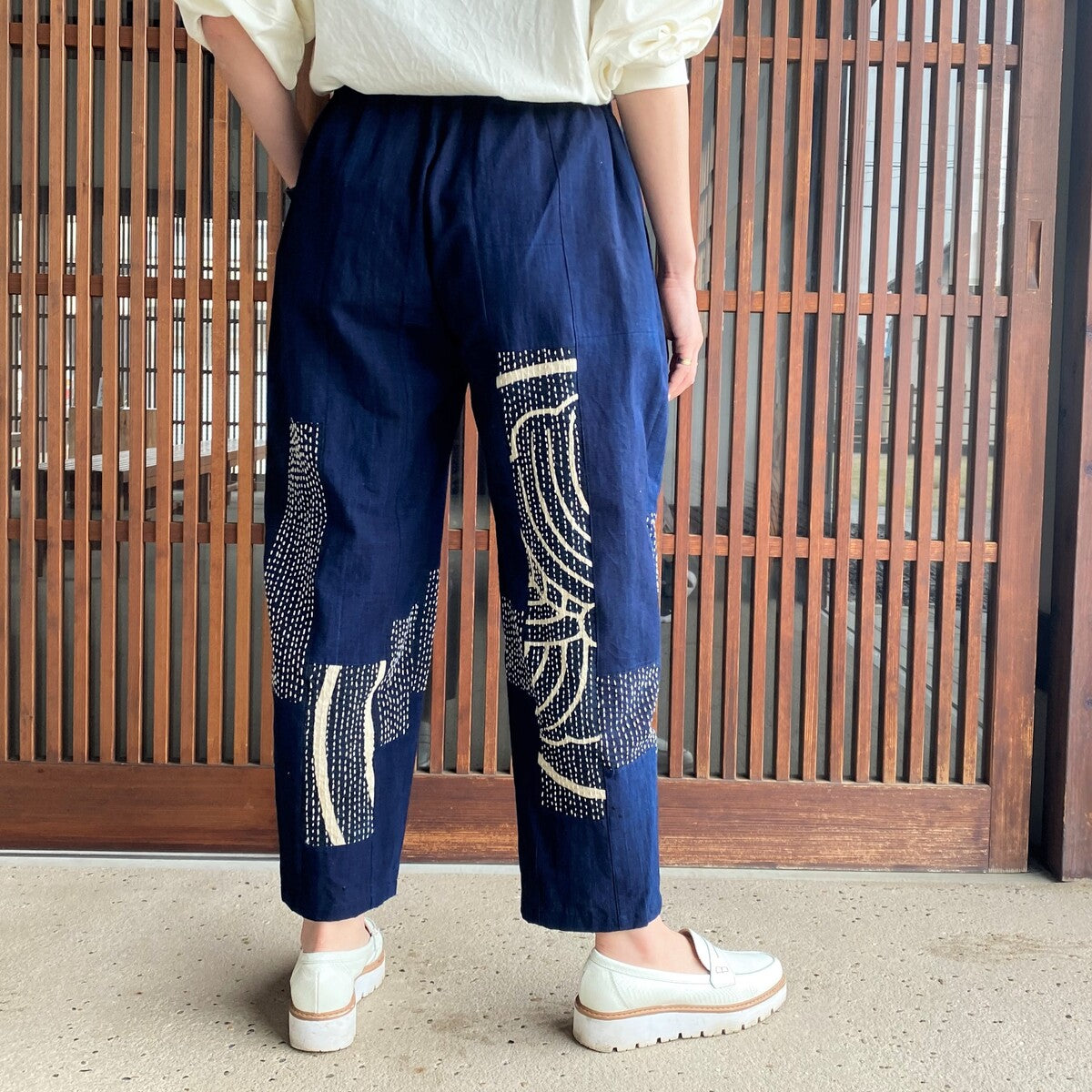 品質は非常に良い ⑤ 藍染 襤褸 半纏 木綿 古布 着物 ボロ リメイク ジャパン ヴィンテージ
