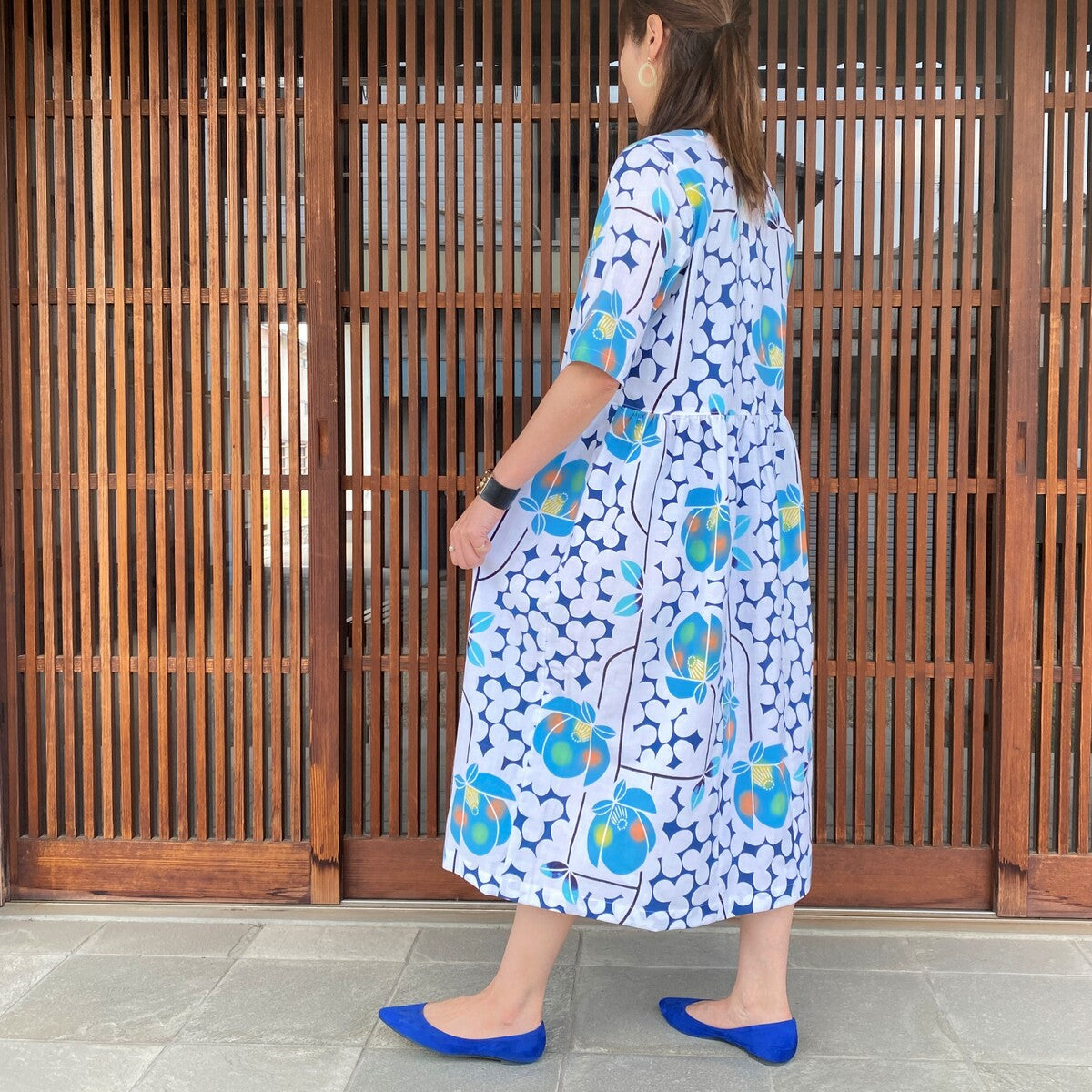 [Yukata dress] Fireworks display dress home wear