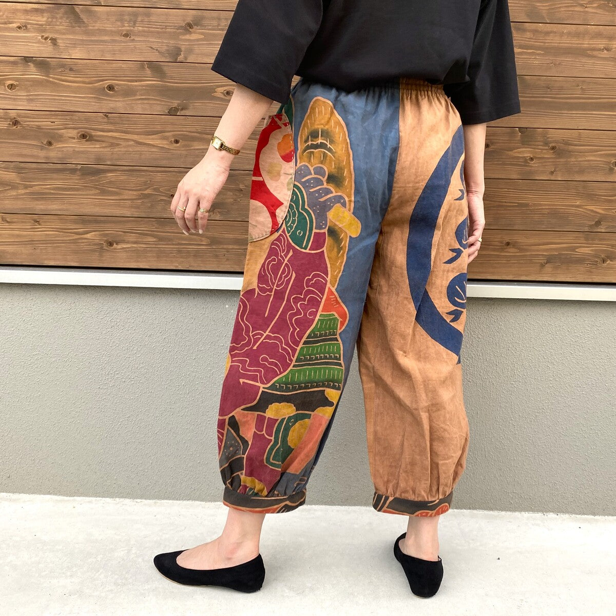 Old Cloth Remake Pants] Yumeya Creative Clothing Persimmon Shibu