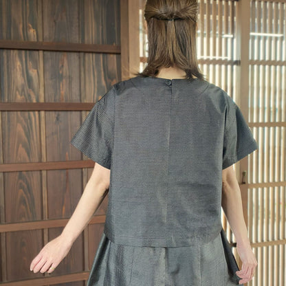 [Oshima Tsumugi Setup] Tatsugo pattern by Fukue Takagi