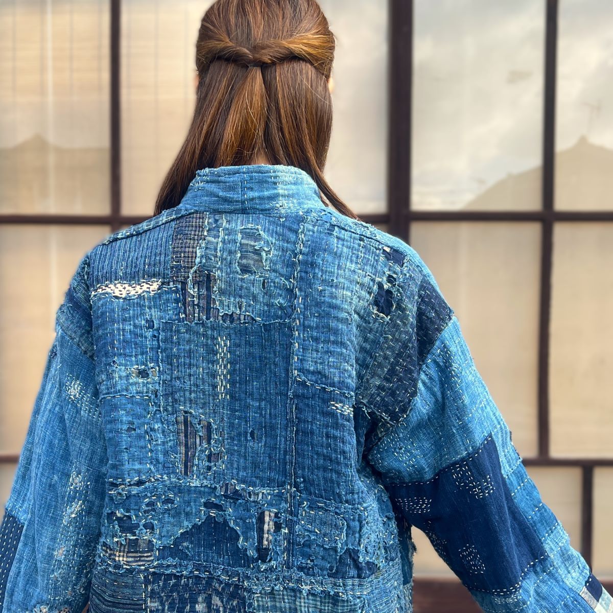 【古布襤褸裏地付きジャケット】夢屋　１２．６．１