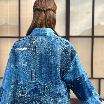 【古布襤褸裏地付きジャケット】夢屋　１２．６．１