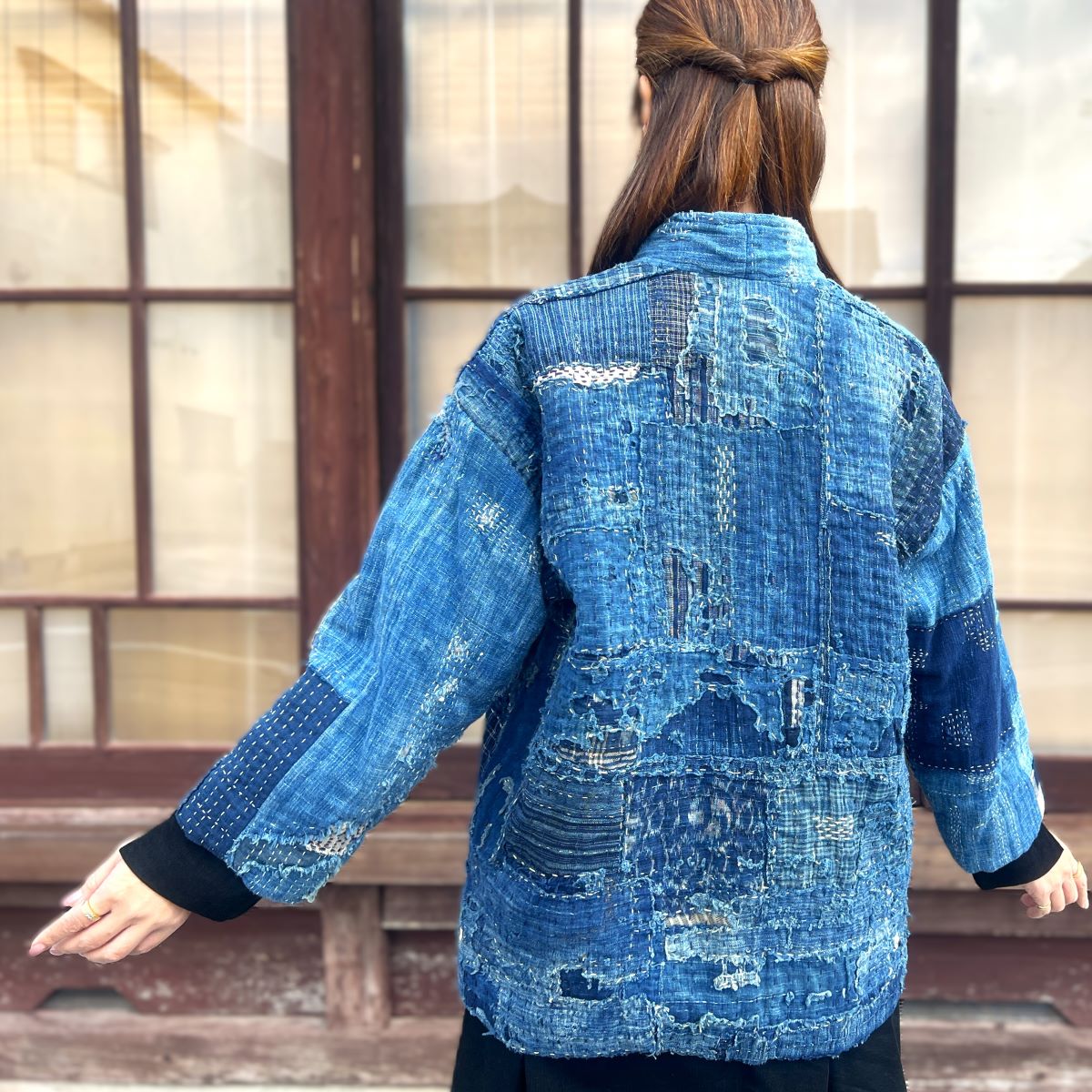 【古布襤褸裏地付きジャケット】夢屋　１２．６．１