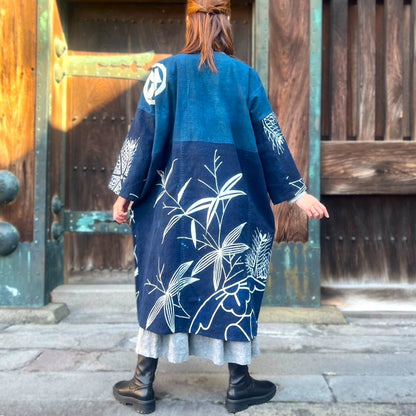 【古布リメイクワンピース】１２．２４．２