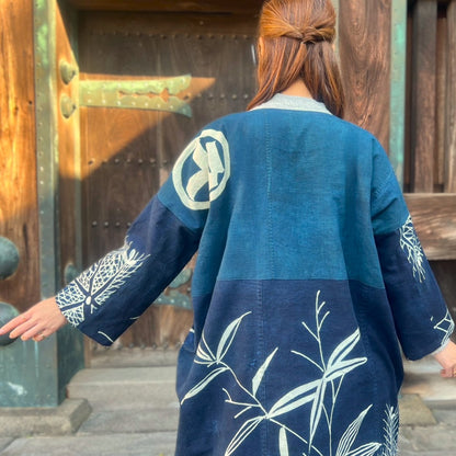 【古布リメイクワンピース】１２．２４．２