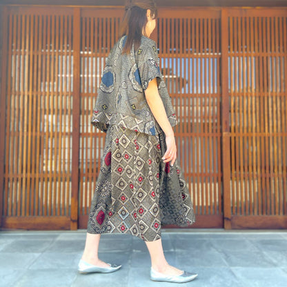 【大島紬セットアップ】４．２３．１