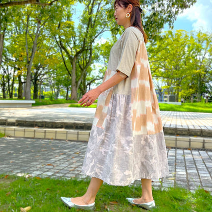 儀右ヱ門【久留米絣ワンピース】２６９