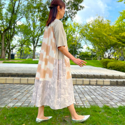 儀右ヱ門【久留米絣ワンピース】２６９