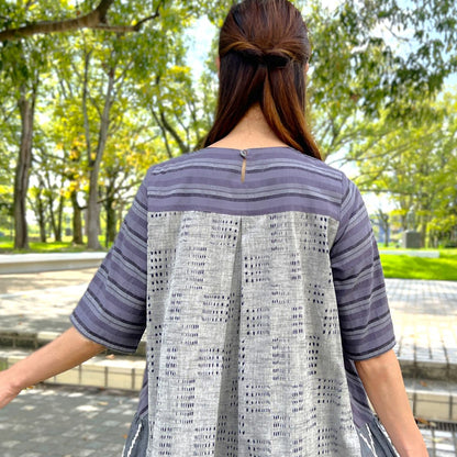 儀右ヱ門【久留米絣ワンピース】２６９