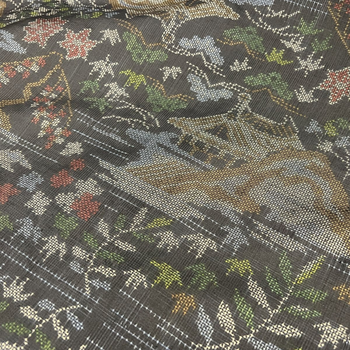 大島紬後えりワンピース】 OUOP7 – こっとんコットン