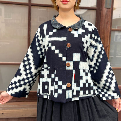 【古布アレンジジャケット】  １０．２２．７