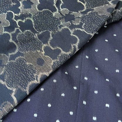 【久留米絣フリルブラウス】 BL-307