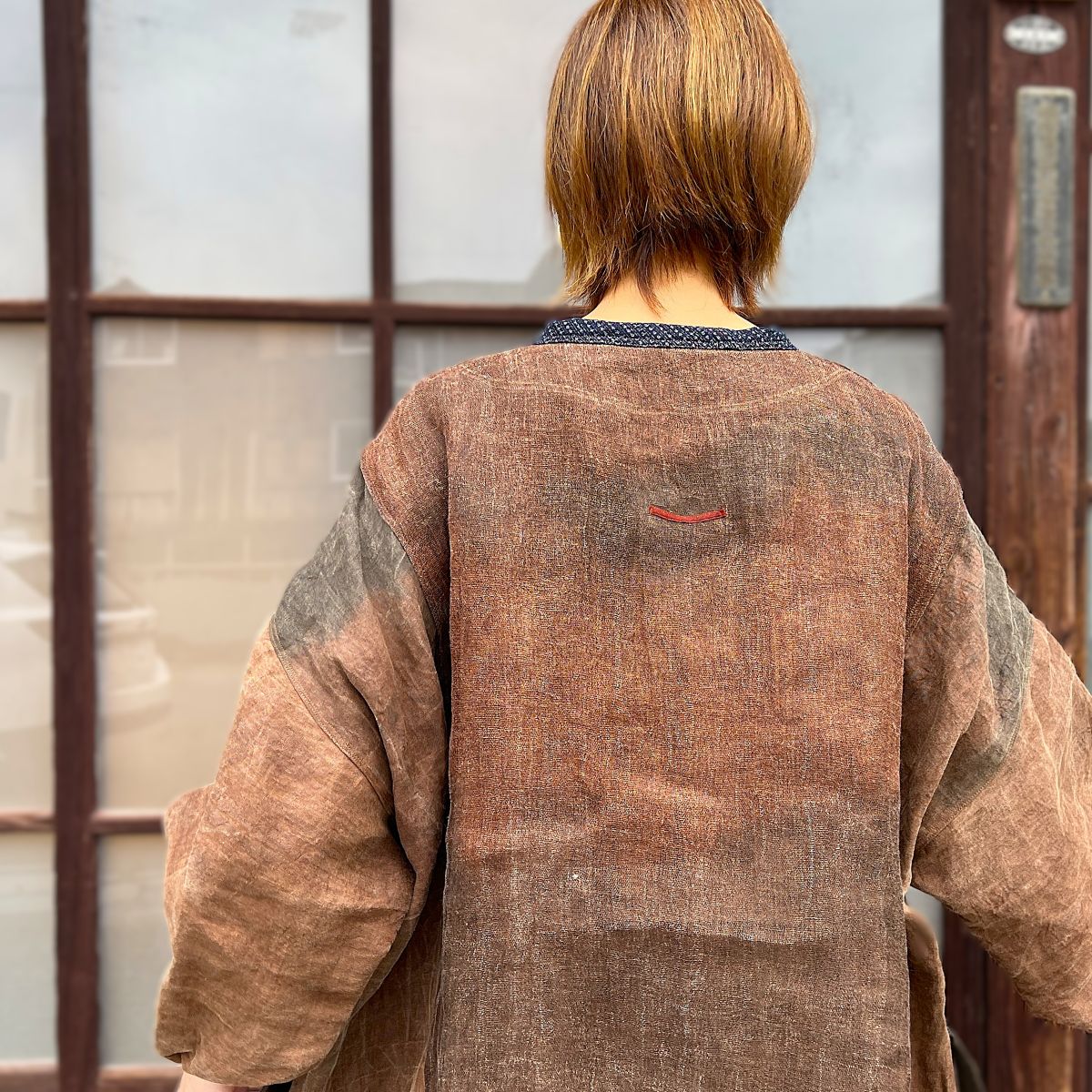 今尾知子作【古布チュニック】 IM2