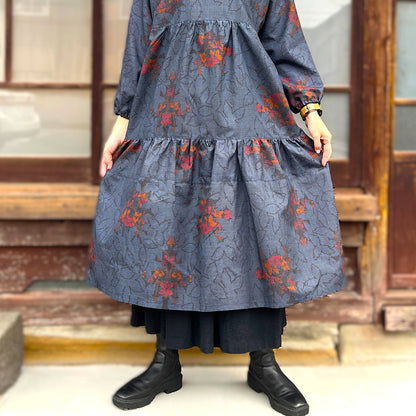 [Oshima Tsumugi remake dress]