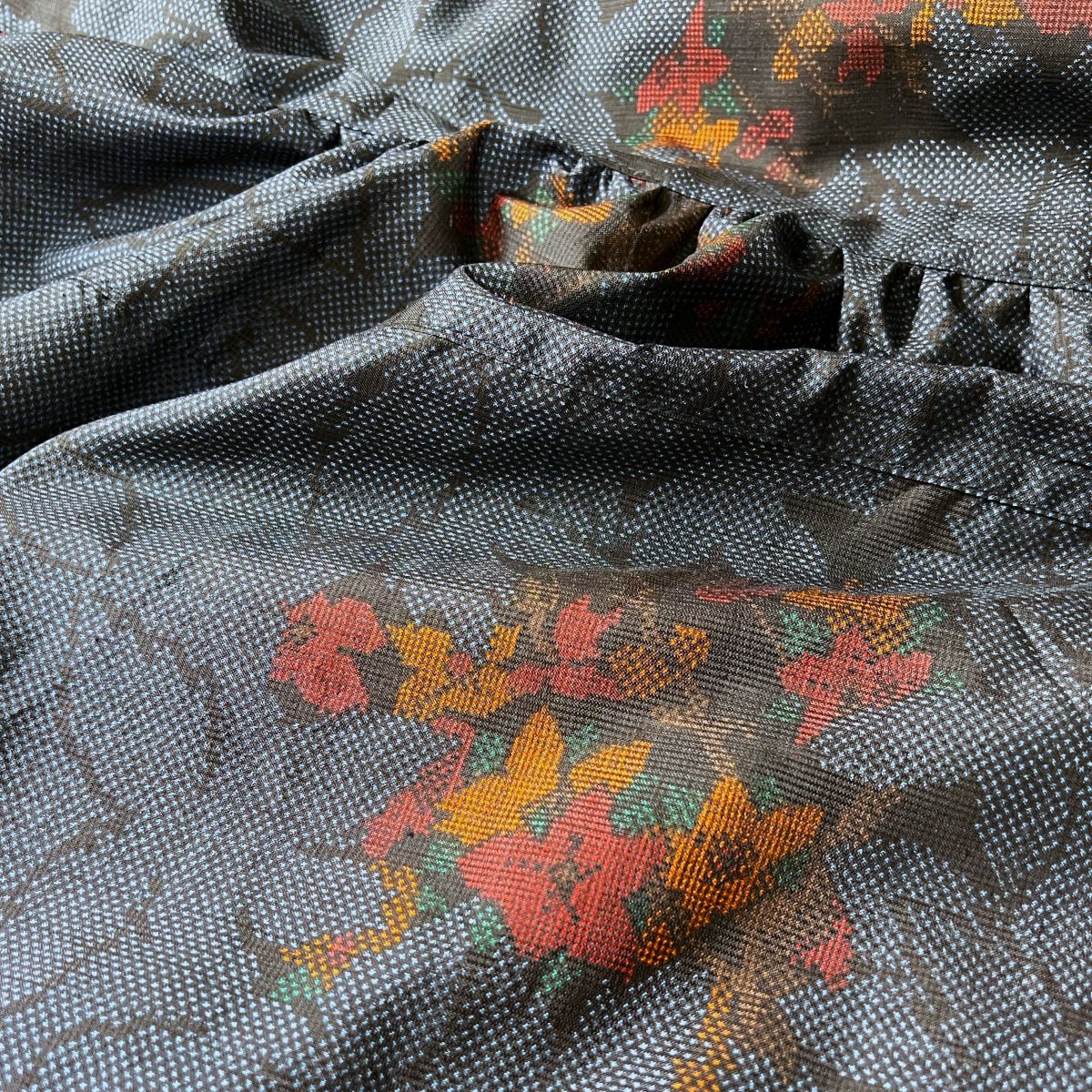 [Oshima Tsumugi remake dress]