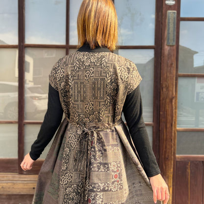 [Oshima Tsumugi remake dress]