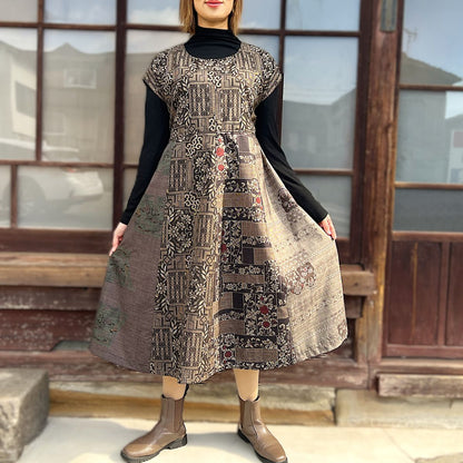 [Oshima Tsumugi remake dress]