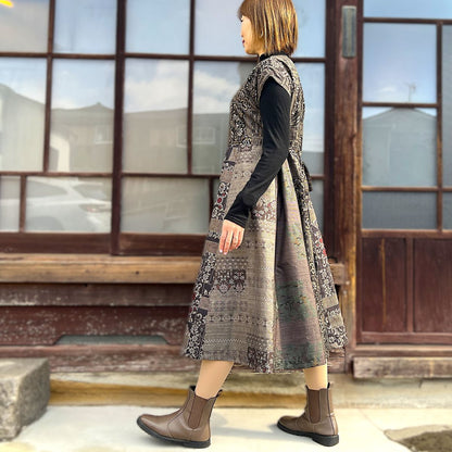 [Oshima Tsumugi remake dress]